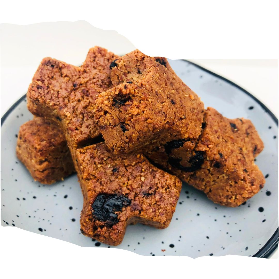 Organic Blueberry Peanut Butter Dog Treats