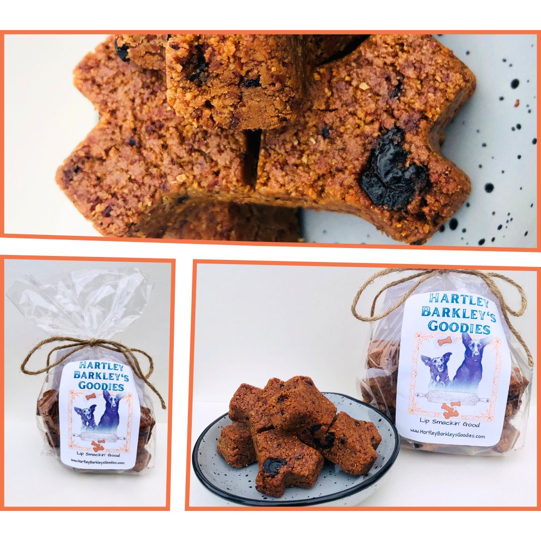 Organic Blueberry Peanut Butter Dog Treats