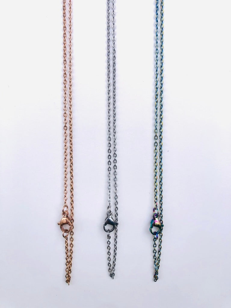 Stainless Steel Pawprint Necklace - Perfect Gift for Dog Lovers!