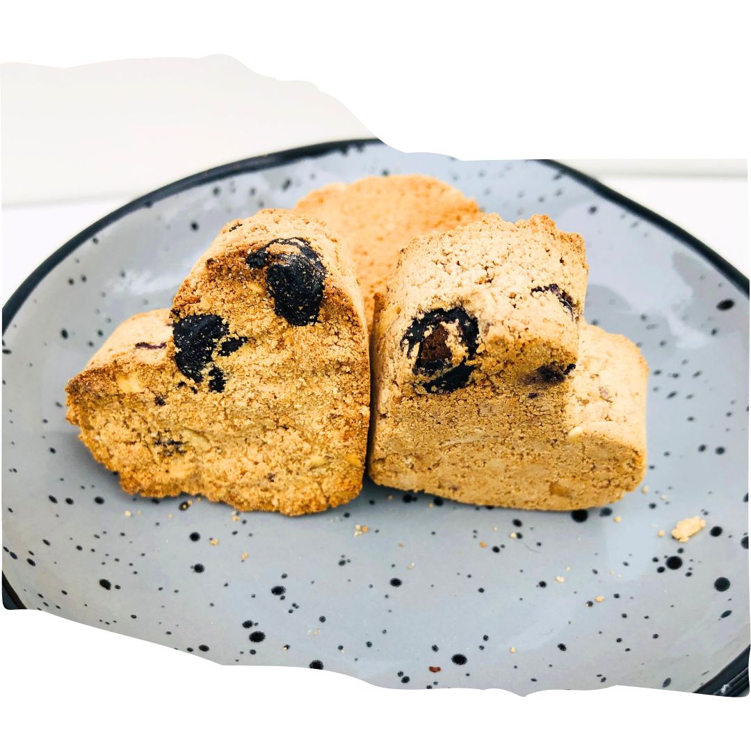 Organic Blueberry Coconut Flour Peanut Free Dog Treats